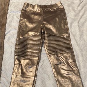 Gold pants
